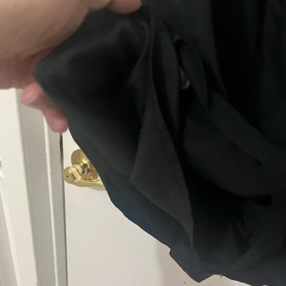 Forever 21 Black Strapless Ruffle Bodice romper - Picture 7 of 9